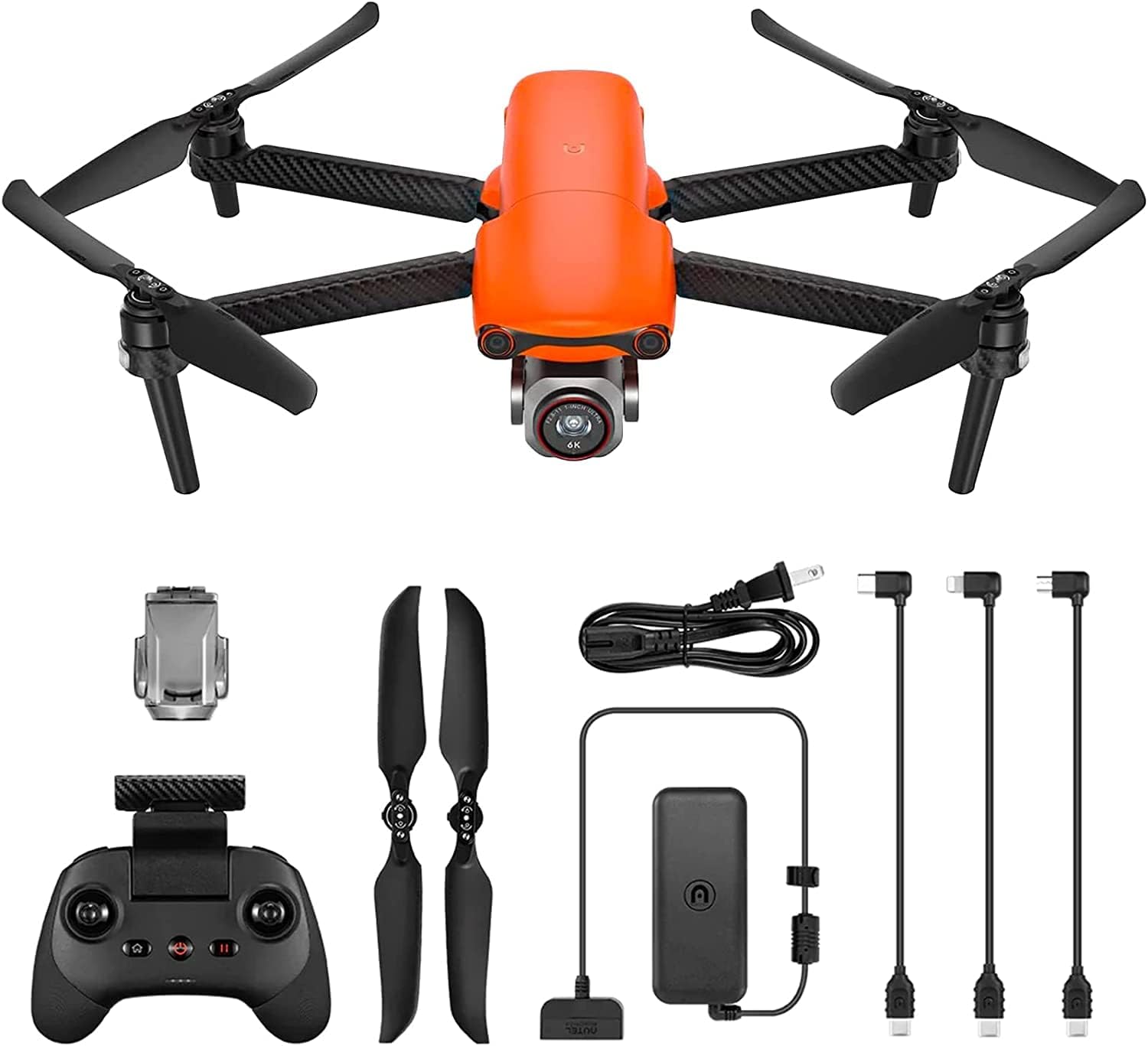 Autel Robotics EVO Lite+ Standard Package- Drone Quadcopter UAV with 3-Axis Gimbal Camera, 6K Camera, 20MP Photo, 40 Mins Flight Time Max 7.4 mi. Video SkyLink Transmission, 1-Inch CMOS Sensor