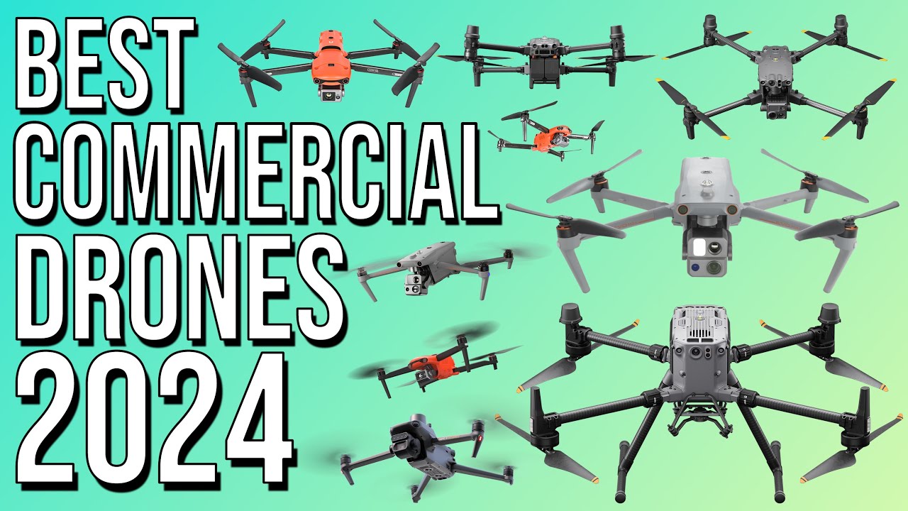 BEST COMMERCIAL DRONE 2024 - PROFESSIONAL ENTERPRISE DRONES 2024 - BUSINESS/INSPECTION/SEARCH/RESCUE