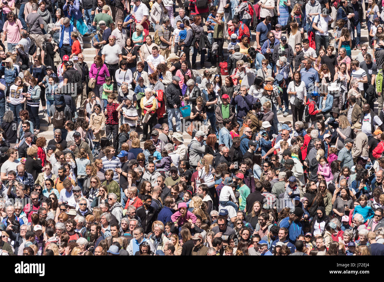 How Do I Capture Aerial Photos Of Large Crowds?