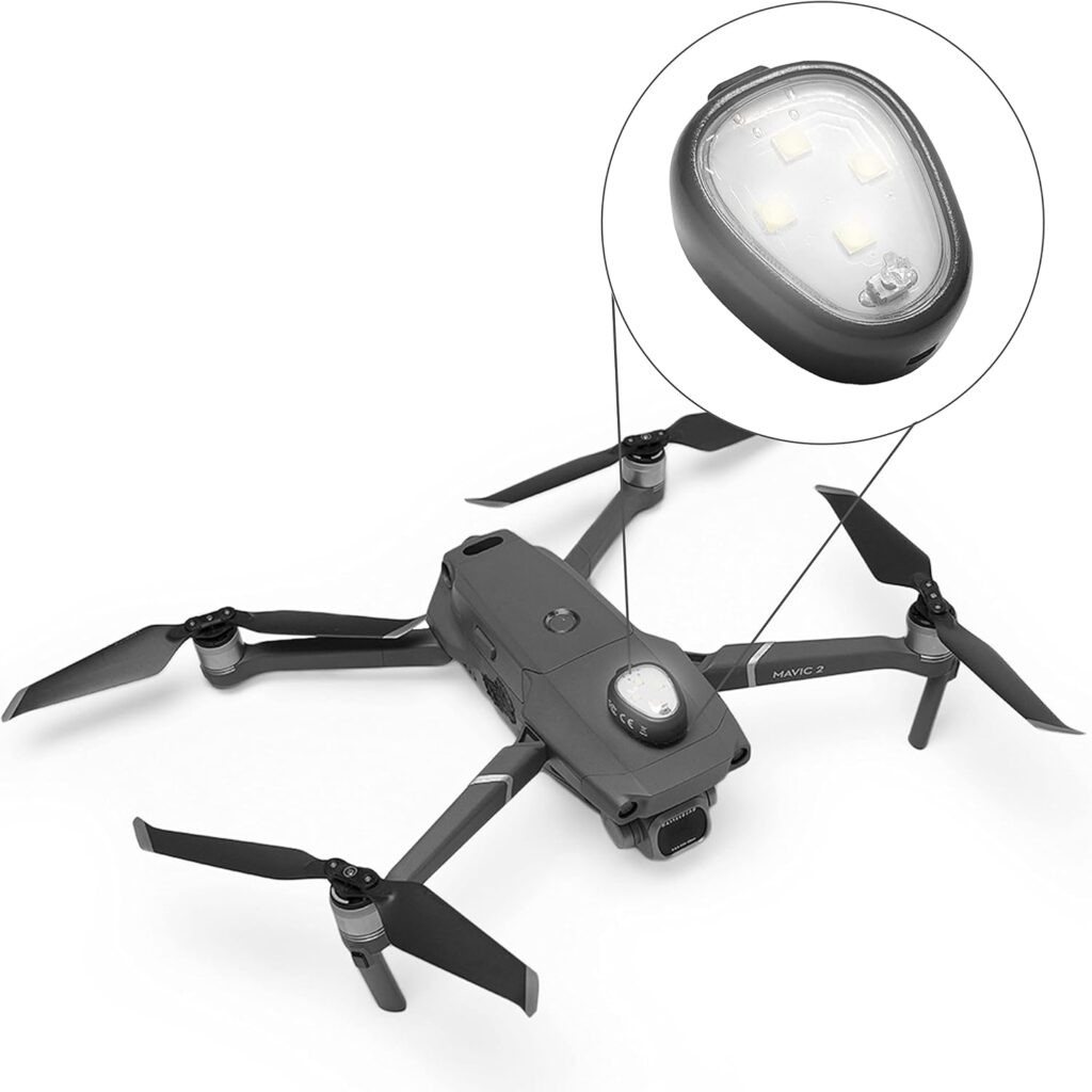 Lume Cube - Drone Strobe - Anti-Collision Lighting - FAA Anti-Collision Light - Fits All Drones - Long Battery Life - DJI Mini, Mavic, Phantom, Inspire, Matrice