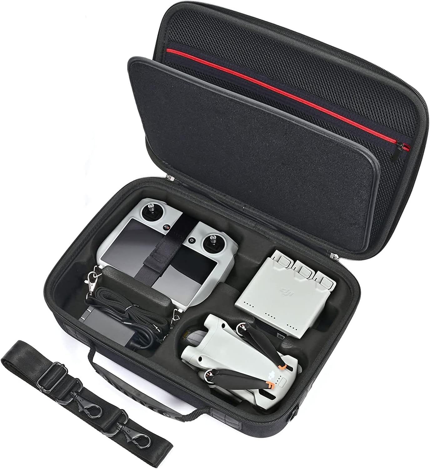 RAIACE Hard Travel Carrying Case Compatible with DJI Mini 3 Pro and its Accessories. (Case Only)