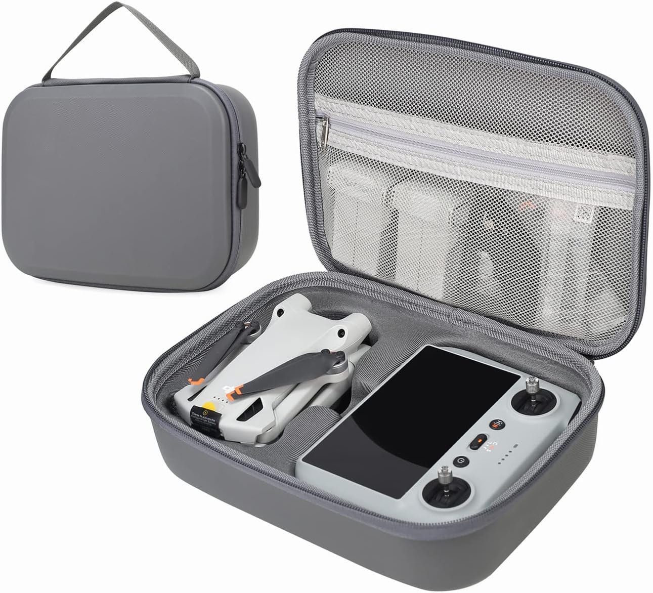 Storage Bag for DJI Mini 3/Mini 3 Pro-Newest Mini 3 Pro Drone Case Hard Shell Travel Carrying case Compatible with DJI Mini 3/Mini 3 Pro, DJI RC/DJI RC-N1 and Accessories