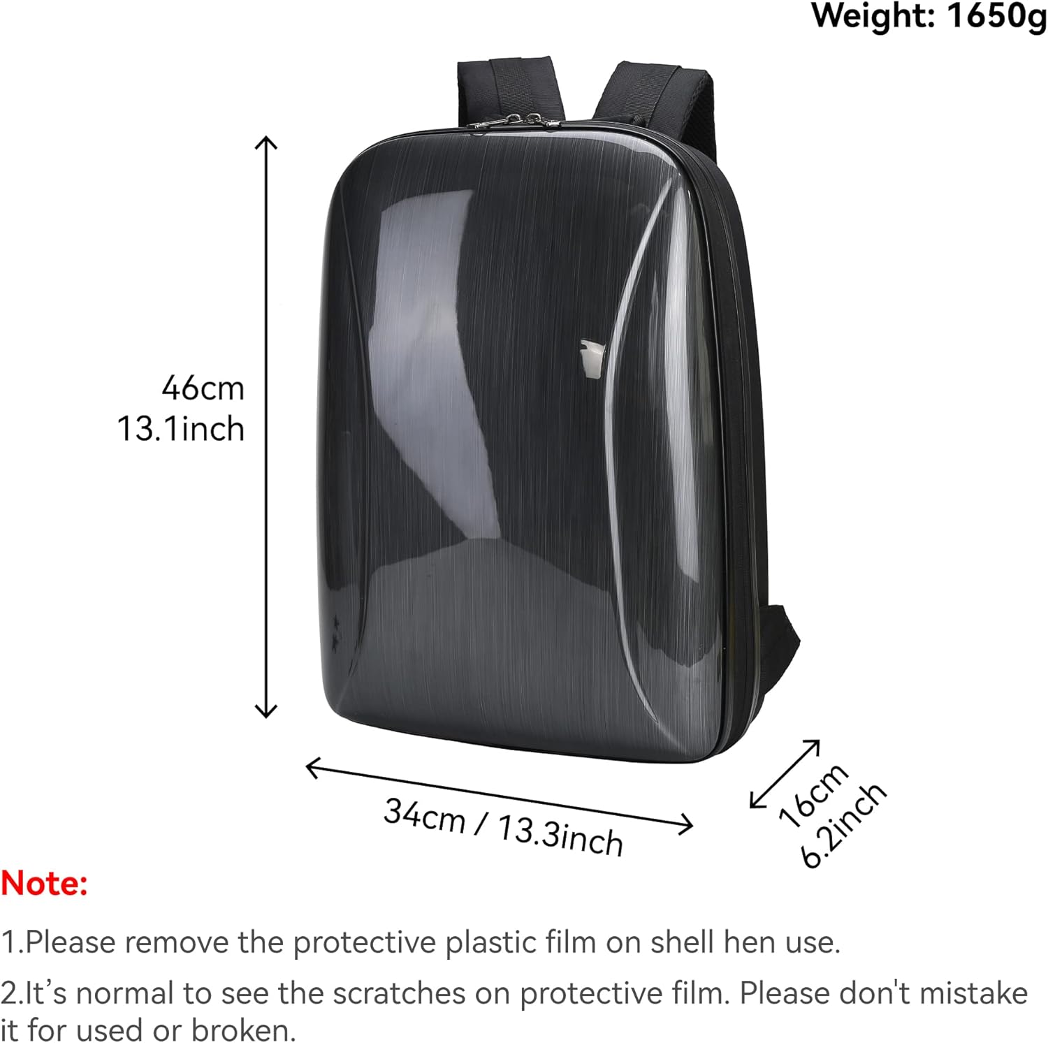 2024 Newest Avata2 Case Backpack: Portable Hard Case for DJI Avata 2, Waterproof Storage Bag for Fly More Combo, DJI Goggles 3, RC Motion 3, FPV Remote Controller 3,Battery,and Other Avata Accessories