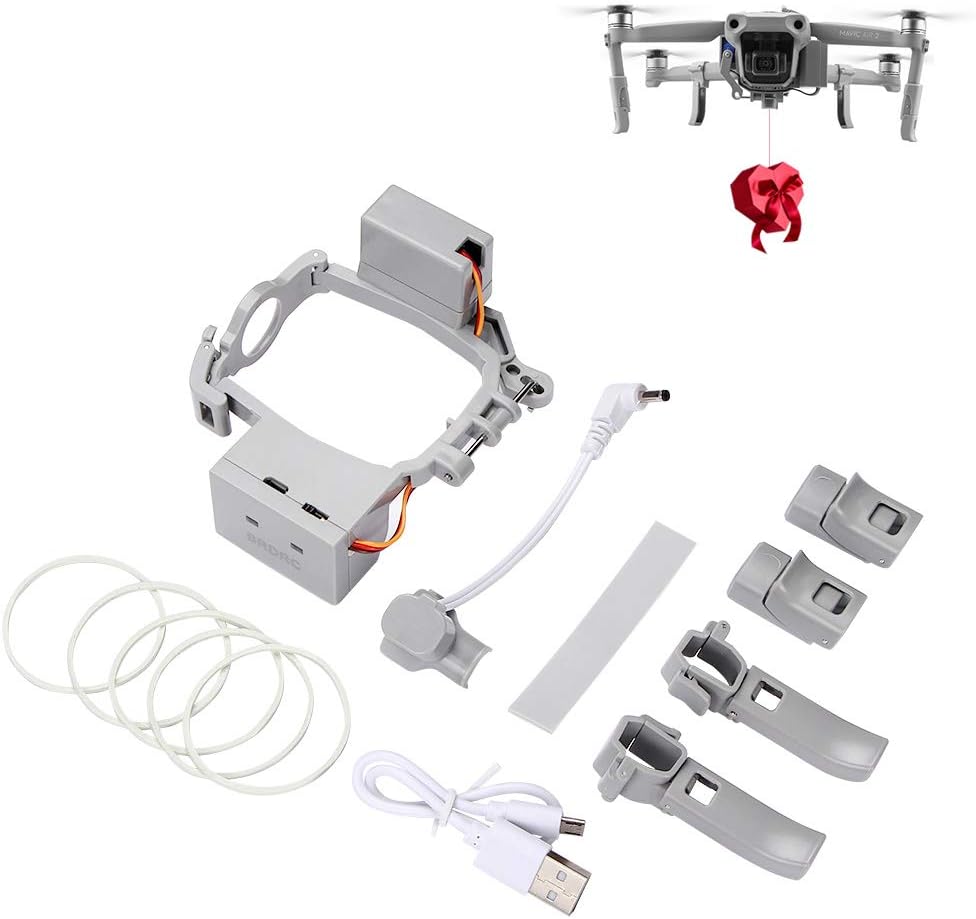 Air 2S Airdrop Payload Delivery Device, Drone Fishing Line Release and Drop Device for DJI Mavic Air 2/ Air 2S Accessories