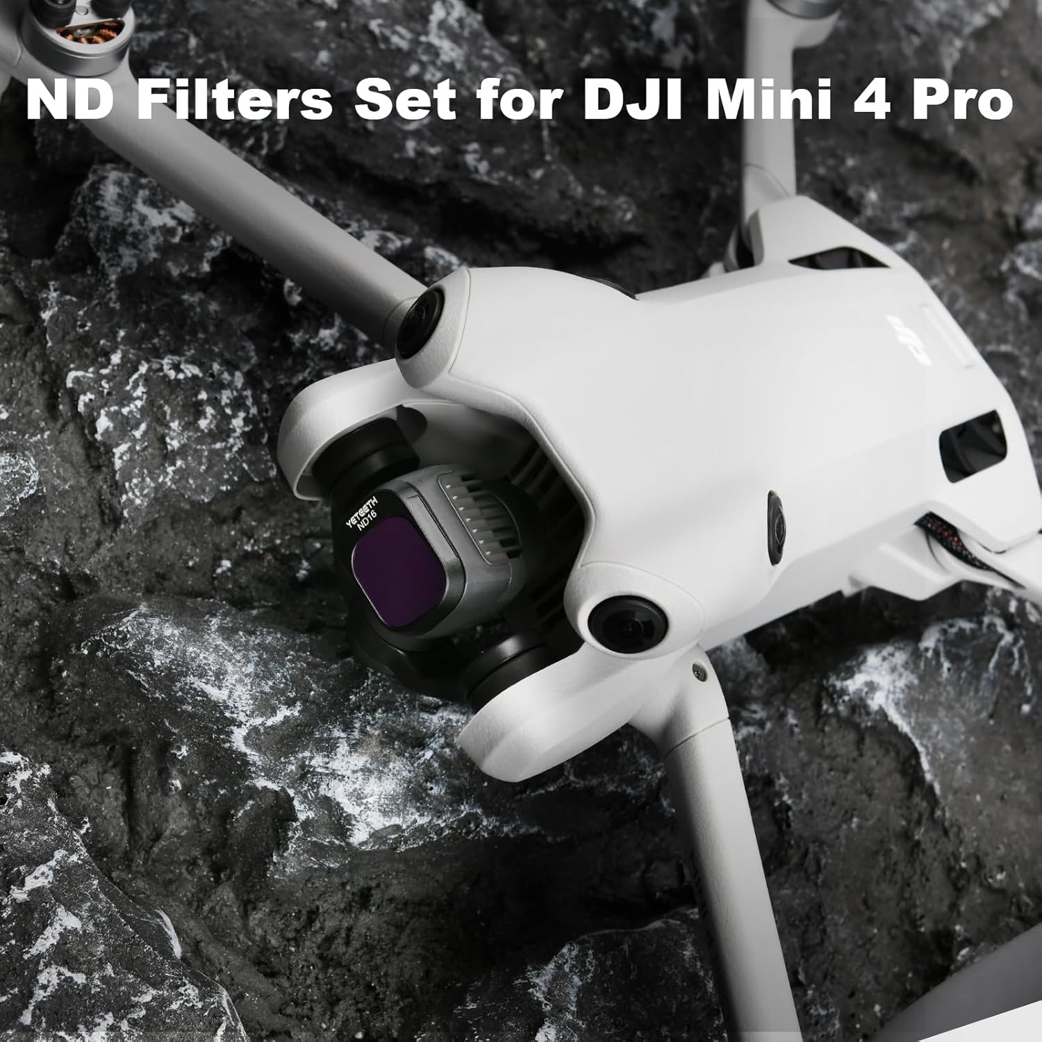 Amazon.com : YETEETH ND Filters Set for DJI Mini 4 Pro, 4 Pack - (ND8, ND16, ND32, ND64) Compatible with DJI Mini 4 Pro Drone Accessories : Electronics