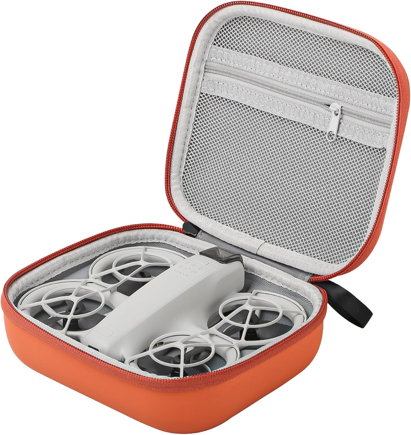 Anbee Neo Drone Carrying Case, Portable Hard Travel Case Storage Bag for DJI Neo RC Drone (Neo Drone Body Case, Orange)