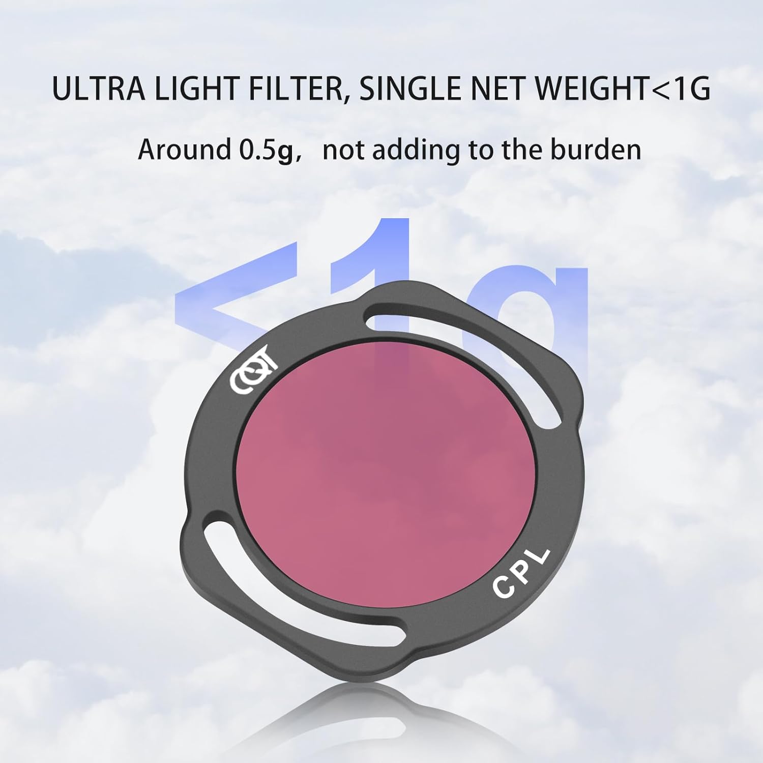 CQT ND Filter Set for DJI NEO, Multi-Layer ND Filter Set for DJI NEO Drone Accessories - (UV CPL、ND8、ND16、ND32、ND64 (UV)