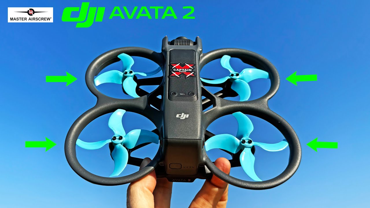 Exploring the Performance of New Master Airscrew 4-Blade Props for DJI Avata 2