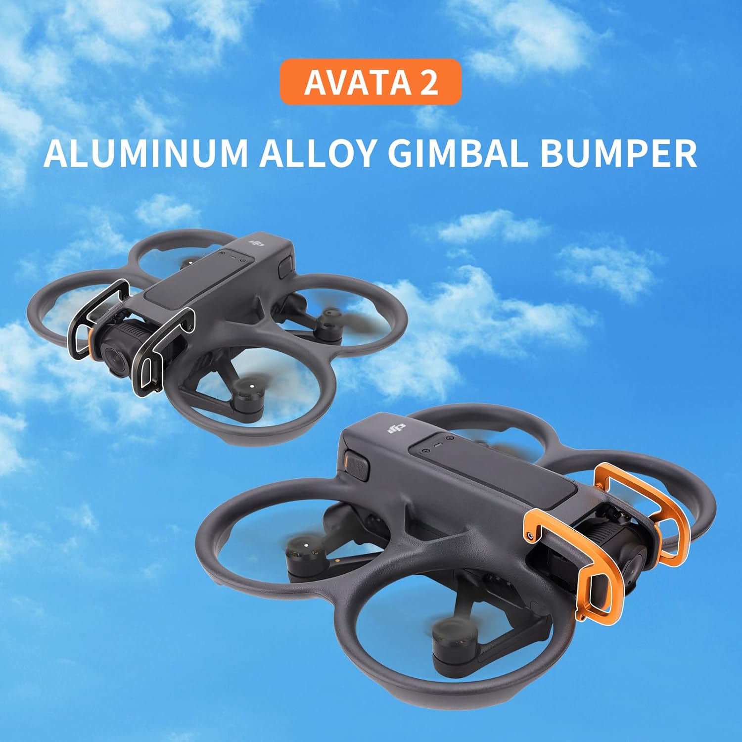 Gimbal Bumper Guard for DJI Avata 2 Aluminum Alloy Gimbal Protect Bar Lens Anti-Collision for DJI Avata 2 Accessories