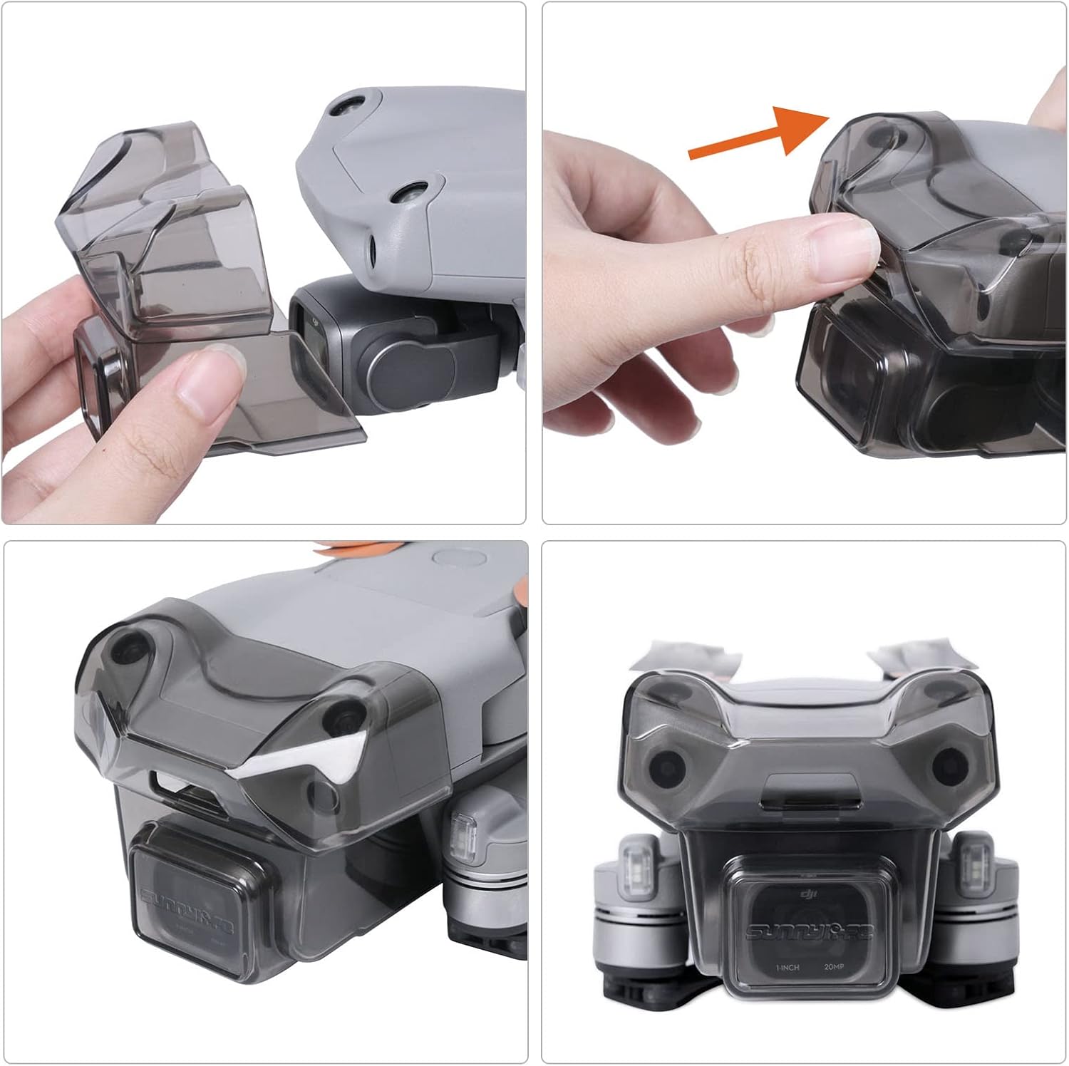 Gimbal Lens Protector Cover and Propeller Holder for DJI Mavic Air 2S Accessories