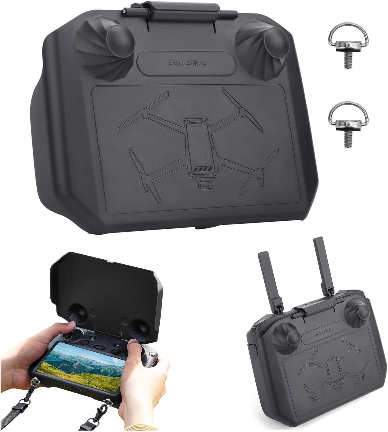 Mavic 3 / Air 2S RC PRO 2 in 1 Protector Sun Hood For DJI RC Pro Remote Controller Accessories