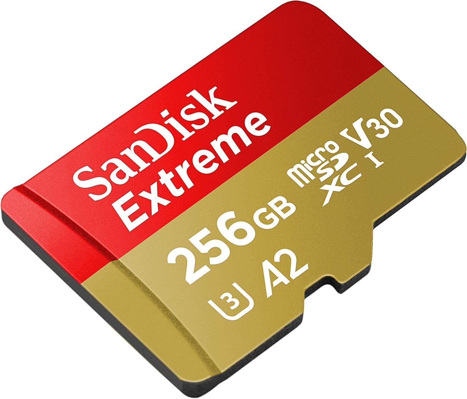 SanDisk Extreme 256GB MicroSD Memory Card (2 Pack) Works with DJI Drone Series Mini 4 Pro (SDSQXAV-256G-GN6MN) V30 A2 4K UHD UHS-I Bundle with (1) Everything But Stromboli MicroSDXC Card Reader