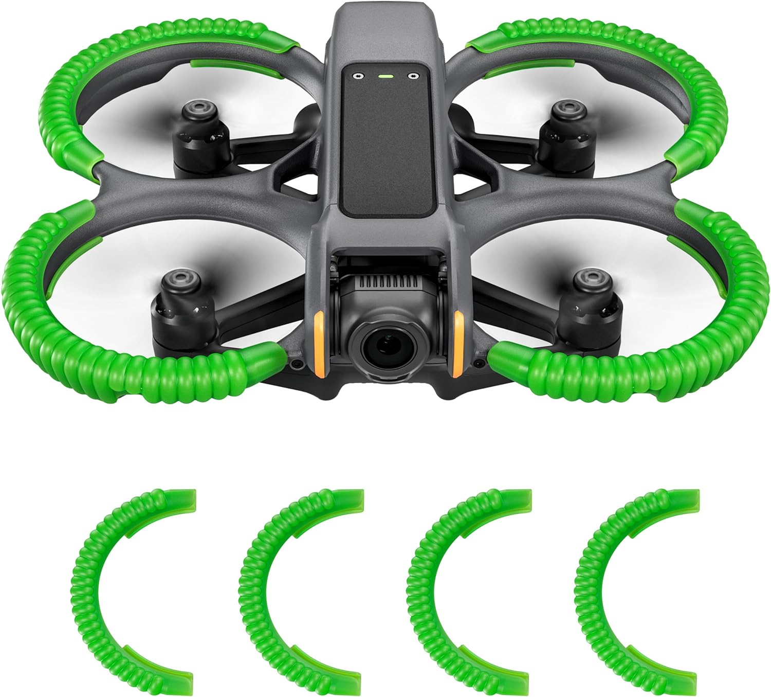 STARTRC Avata 2 Propeller Guard Protector for DJI Avata 2 Drone Protective Bumper Anti-Collision Shockproof Prop Protector for DJI Avata 2 Fly More Combo Accessories（green）