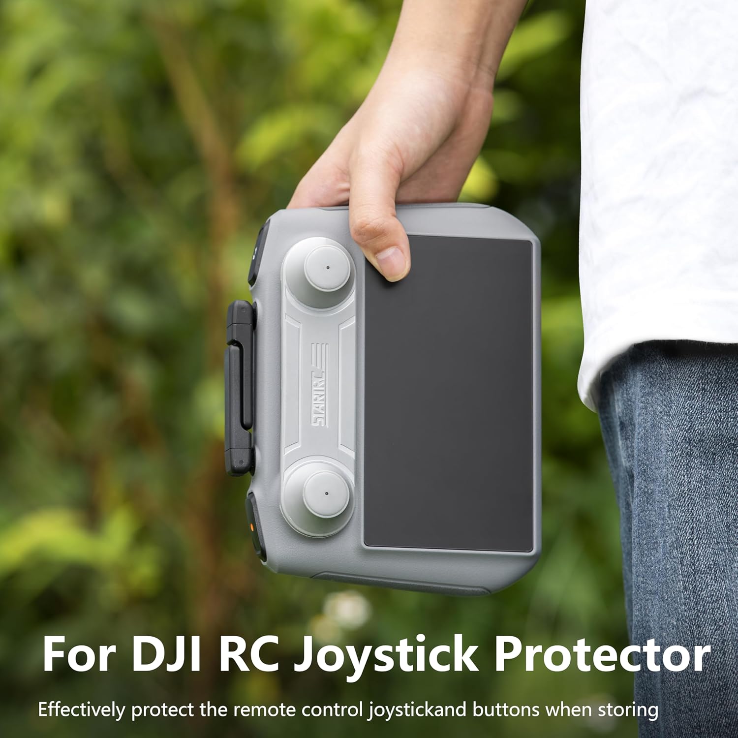 STARTRC Joystick Protector for DJI Mini 4 Pro/Air 3/Mavic 3 Pro/Mini 3/Mini 3 Pro/Air 2S Accessories, Thumb Rocker Holder Protector Cover Compatible with DJI RC/RC 2 Controller