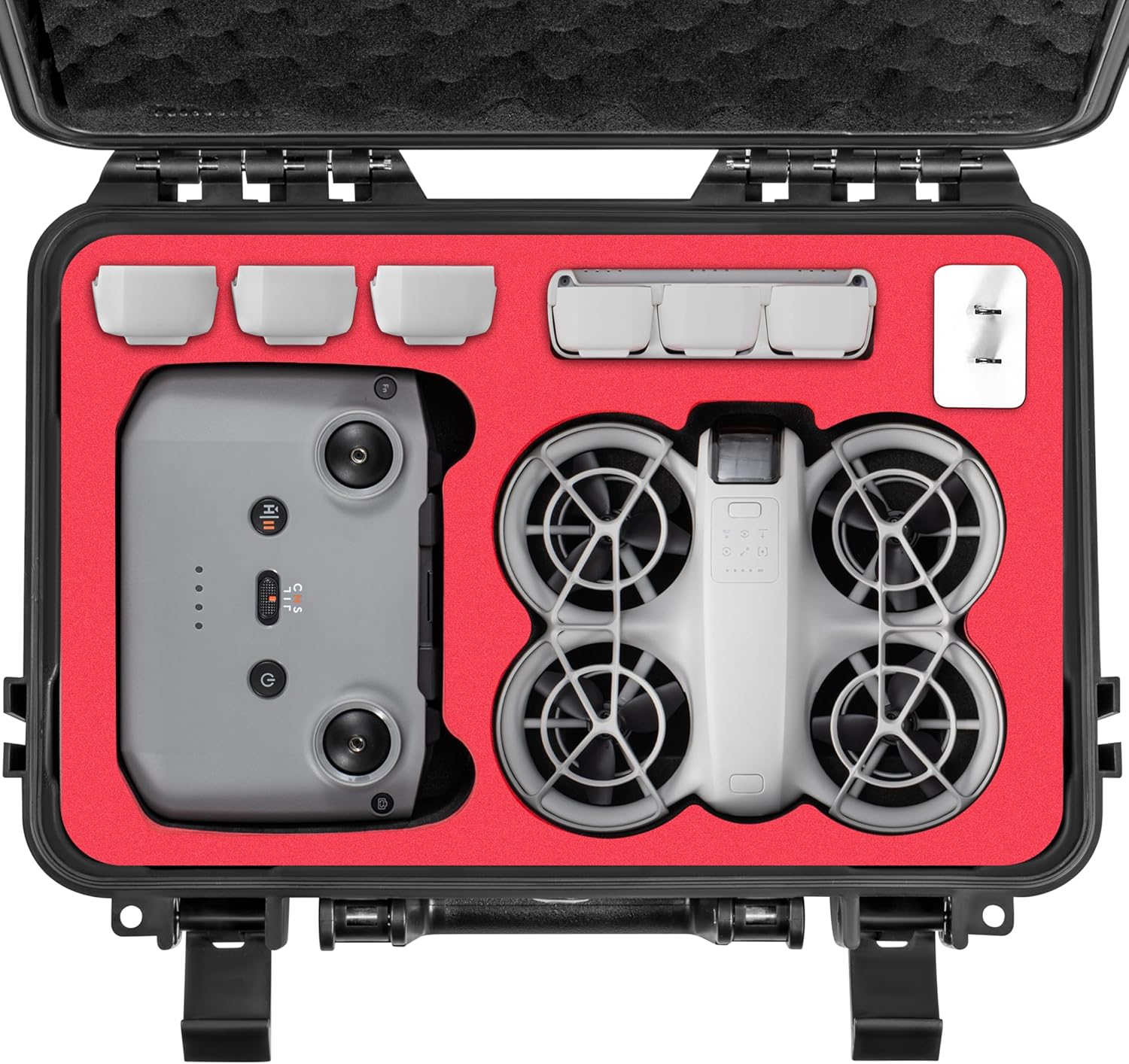 STARTRC Neo Case,Waterproof Carrying Hard Case for DJI Neo Fly More Combo with RC-N3 Remote Controller,Neo Intelligent Flight Battery/Charging Hub