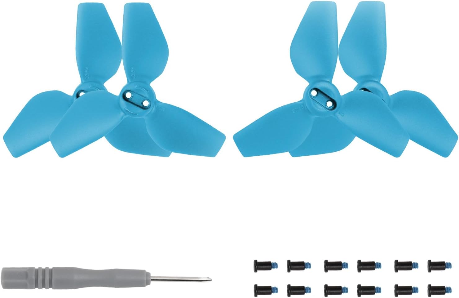 1/2 Pairs Propellers Replacement for DJI NEO Propellers Pocket Flying Camera 2016S Color Propellers Lightweight Drone Wing Accessories (Blue 2 Pair)