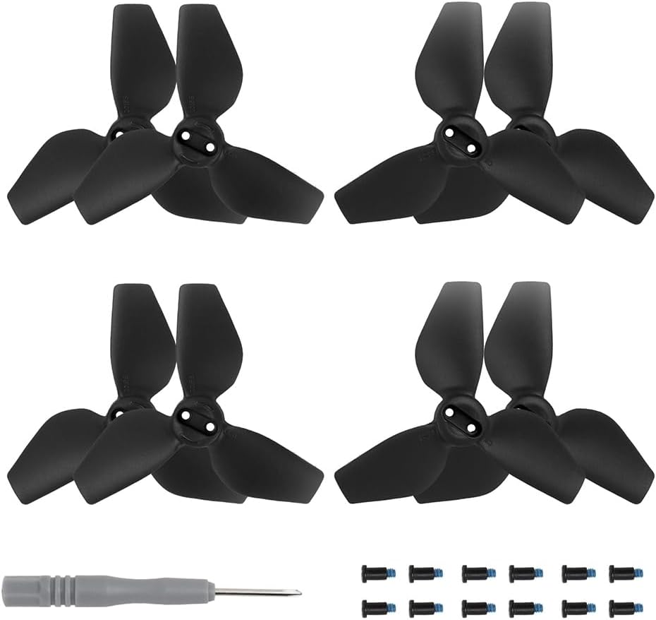 4 Pairs NEO Propellers with Screws Quick Release Blades 2016S Props Compatible with DJI NEO Accessories