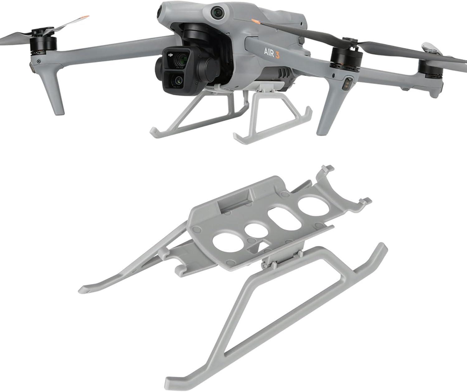 Air 3S Landing Gear Foldable Extended Kit Quick Release Extension Leg for DJI Air 3/Air 3S Drone Fly Accessories