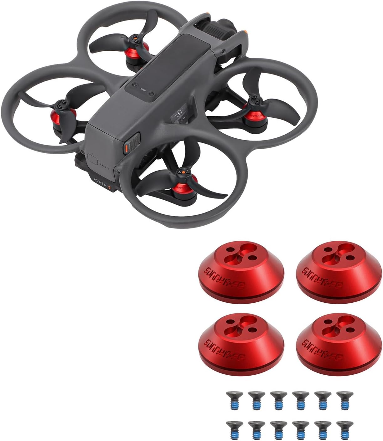 Aluminum Alloy Motor Covers for DJI Avata 2 Motor Protect Guard