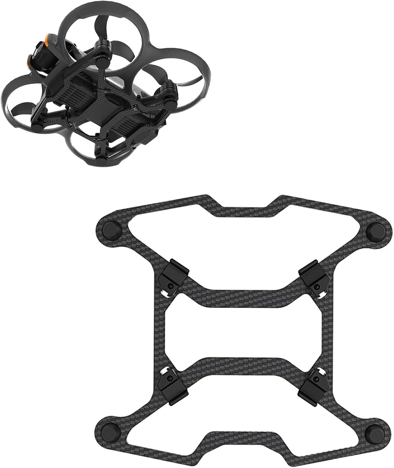 Avata 2 Gimbal Guard for DJI Avata 2, Aluminum Alloy Gimbal Protector for DJI Avata 2 Accessories (Propellers Guard)