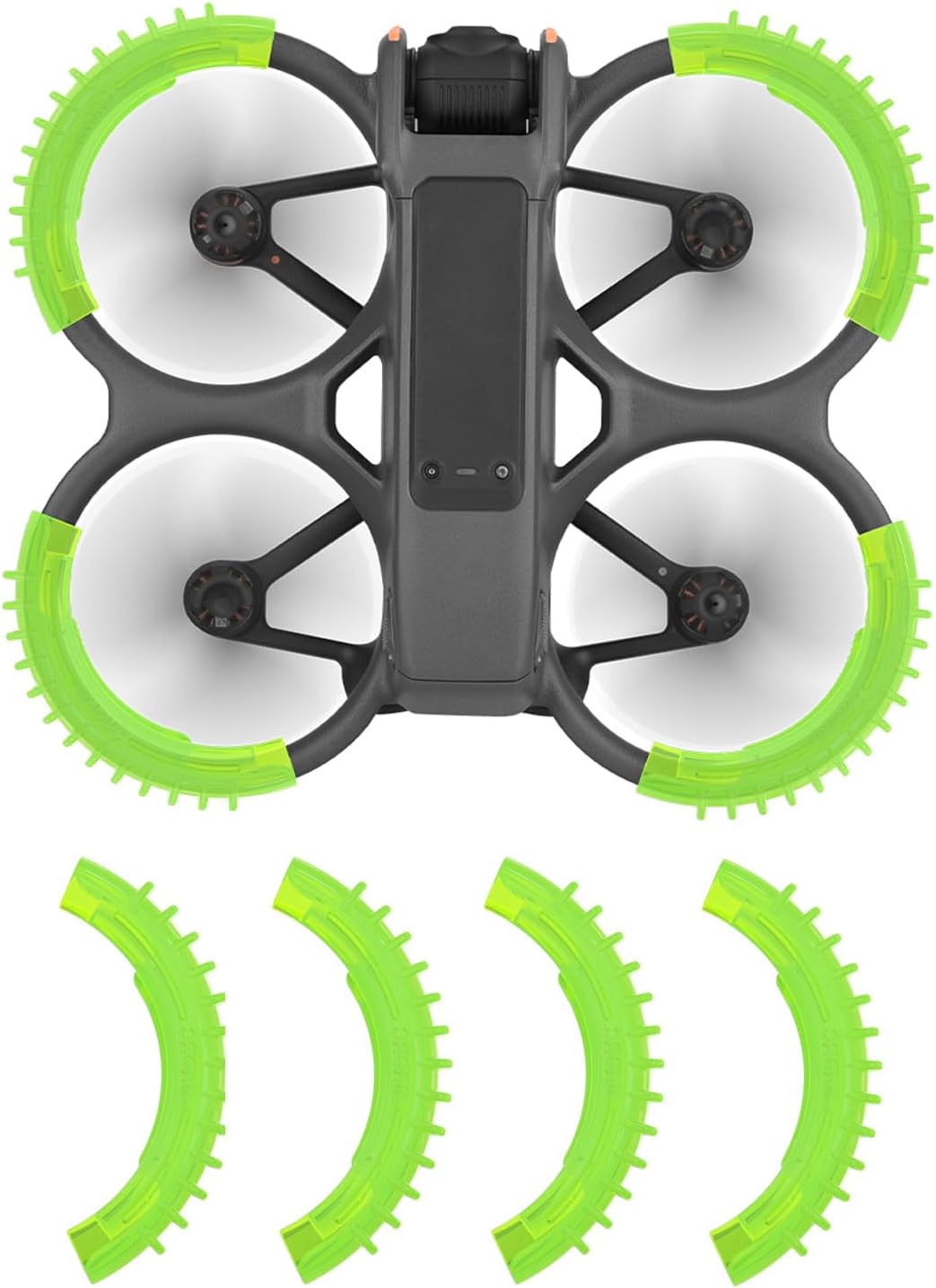 Avata 2 Propeller Guard Protector for DJI Avata 2 Drone Protective Bumper Anti-Collision Shockproof Prop Protector for DJI Avata 2 Accessories