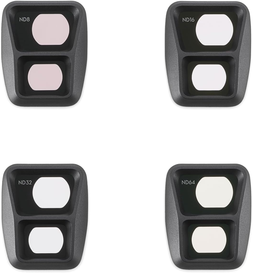 DJI Air 3 ND Filters Set (ND8/16/32/64), Compatibility: DJI Air 3