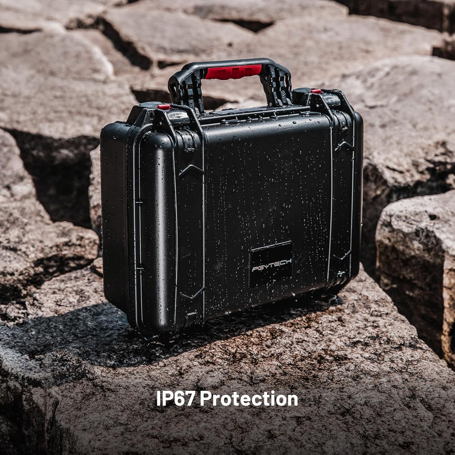 PGYTECH Waterproof Safety Hard Carrying Case for DJI AVATA 2 Drone Accessories Waterproof Travel Bag Shockproof Protection Compatible with DJI Goggles/FPV Remote Controller 3/RC Motion 3