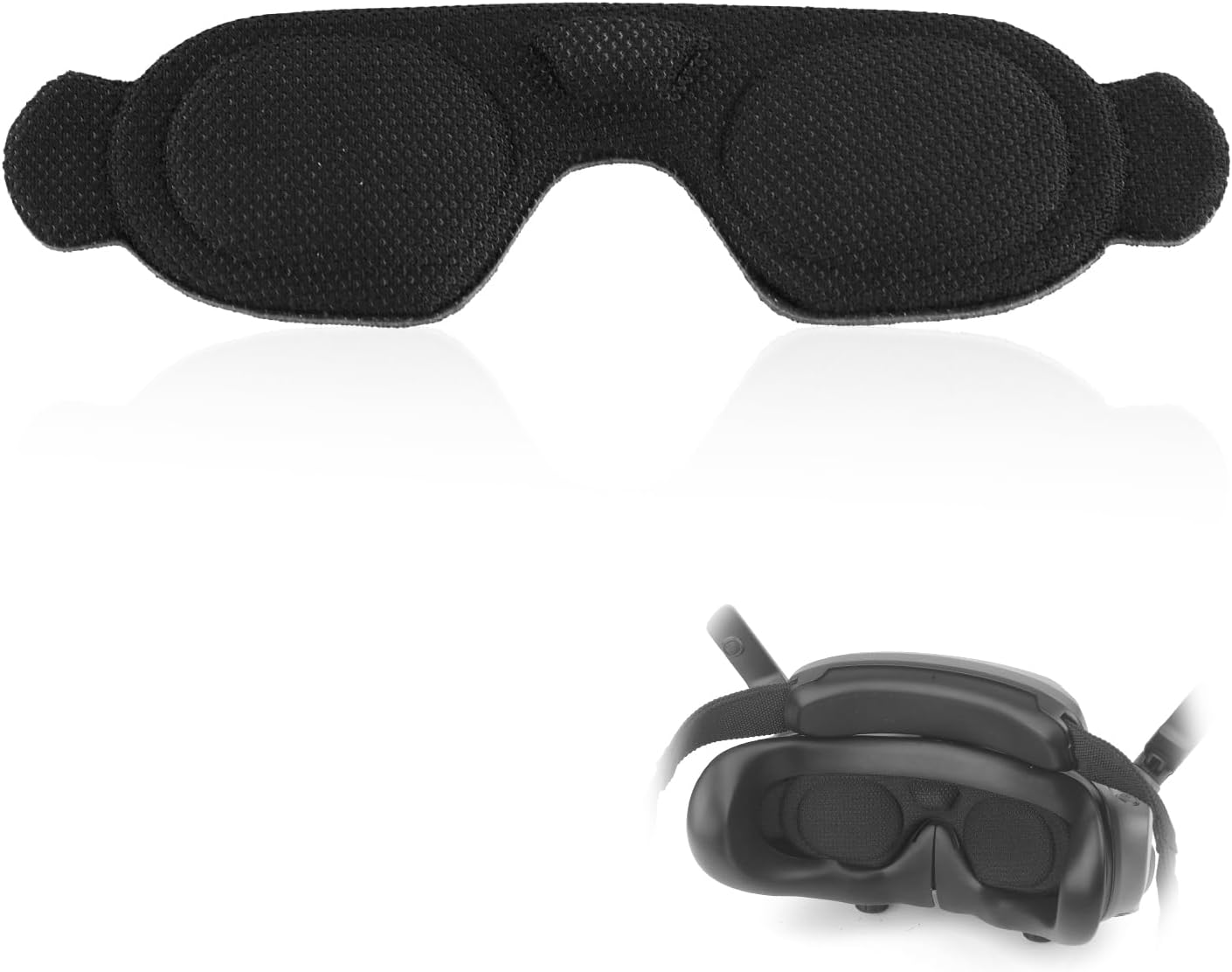 Protective Cover for Goggles 3, Lens Protector Dust Cover Sun Visor Silicone Protective Case Shell Dust Cover Compatible with DJI Avata 2 Goggles 3