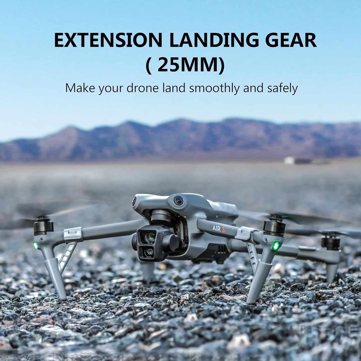 STARTRC Air 3 Extended Legs Landing Gear, Portable Extension Feet Support Stand for DJI Air 3 Drone Accessories