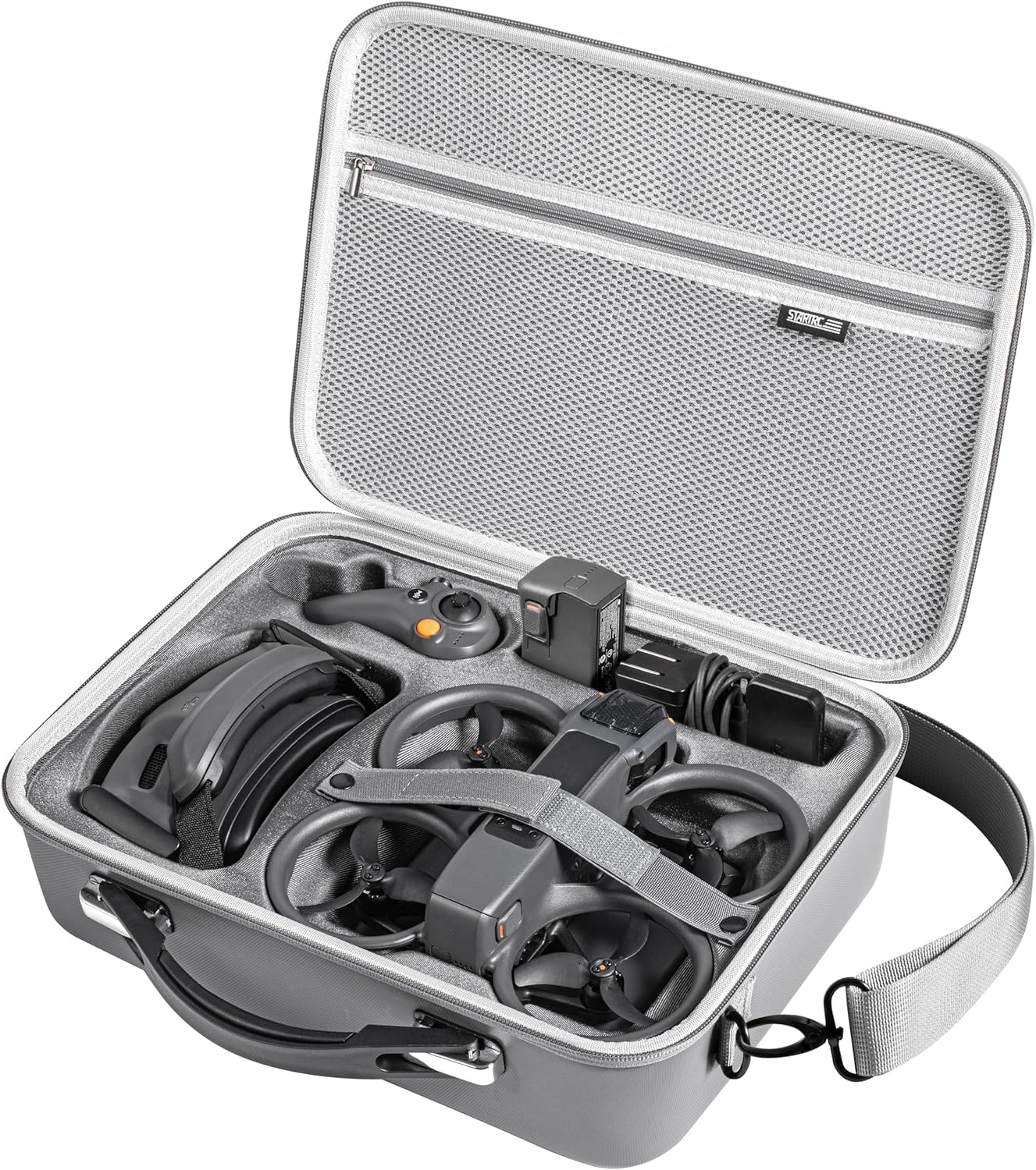 STARTRC Avata 2 Carrying Case Portable Travel Bag for DJI Avata 2 Fly More Combo with Goggles 3,Storage Bag for DJI Avata 2 Accessories RC Motion 3