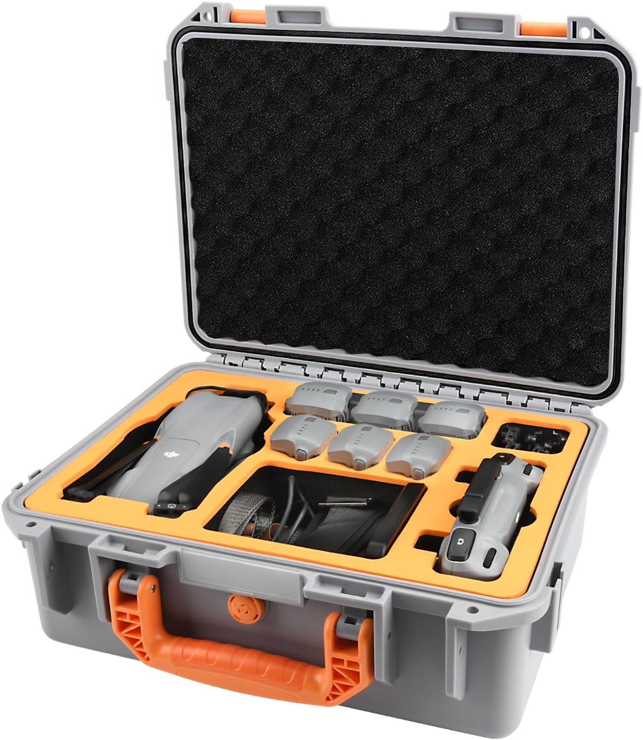 YETEETH Hard Case for DJI Air 3, Waterproof Pressure Resistant Carrying Case for DJI Air 3 Accessories - Fits DJI RC 2/RC-N2 (Not Included Neck Strap)