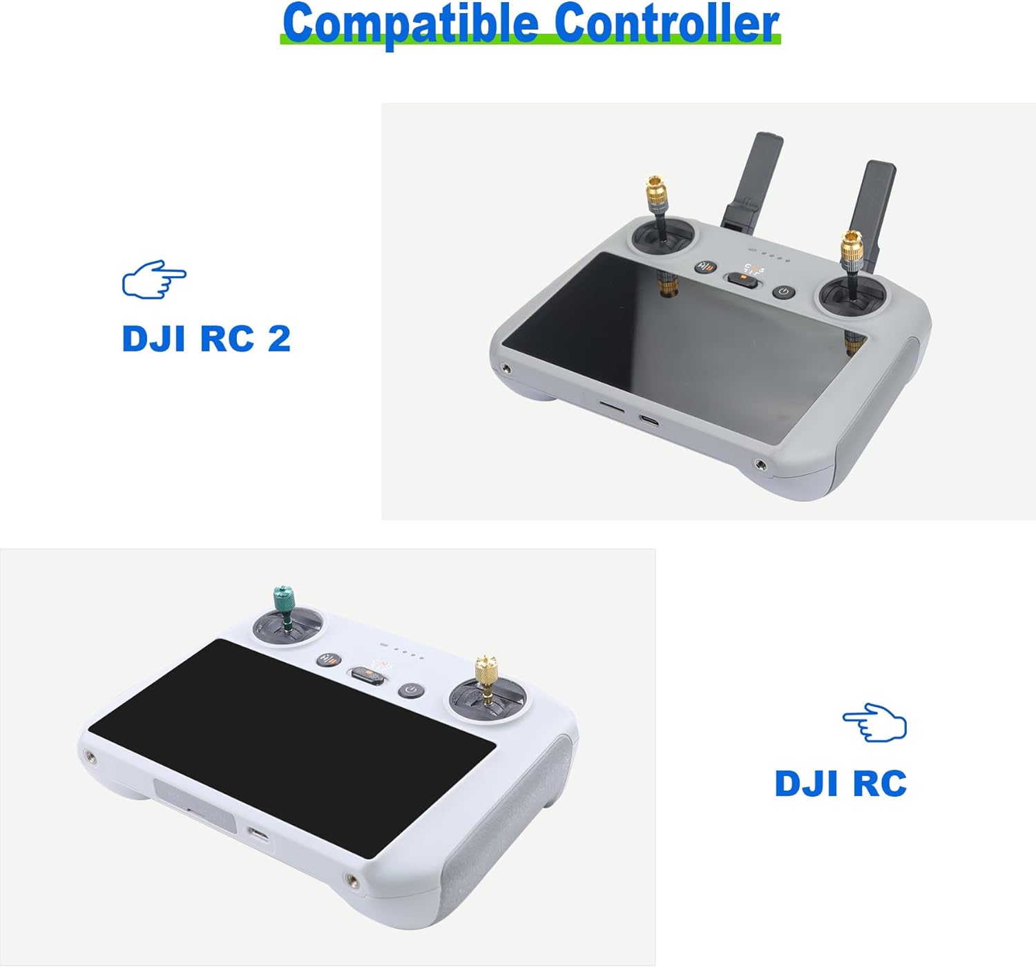 3 Pack Anti-Glare Tempered Glass Screen Protector for DJI RC,RC 2 Controller,Matte Film for Mini 4/3 Pro,Mavic 3,Air 3S/3 Control Accessories