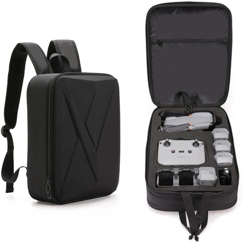 Backpack Case for DJI AIR 3S, Travel Carrying Bag Storage Organizer Protective Cover can Store AIR 3S, Remote Controller, Charging Hub, 6 Spare Batteries Storage, Drone Accessories Case