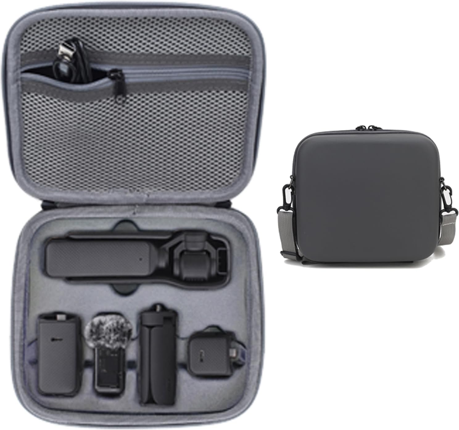 Carrying Case for DJI Pocket 3, Portable Hard Protective Storage Bag for DJI Osmo Pocket 3 Creator Combo Accessories