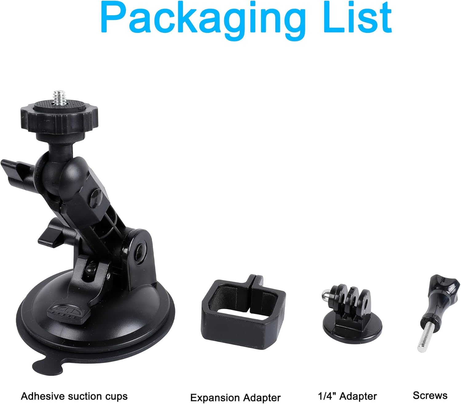 PellKing Suction Cup Mount for DJI Osmo Pocket 3,Car Windshield Window Dash Holder Kit with Expansion Adapter Accessories for DJI OSMO Pocket 3 Camera