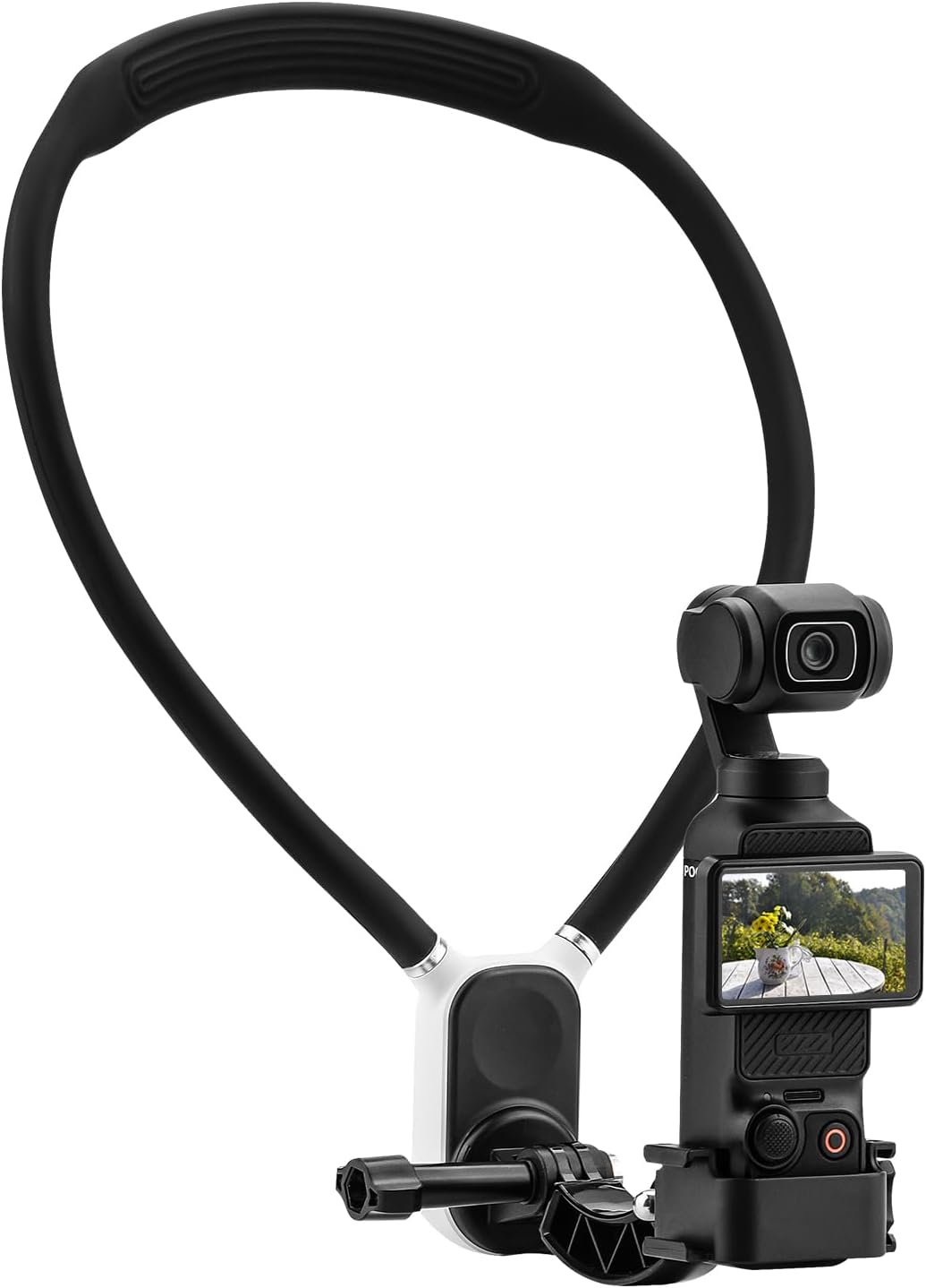 Pocket 3 Magnetic Neck Mount for DJI OSMO Pocket 3,Chest Mount POV/Vlog Video Selfie Stand Hand Free Neck Holder for GoPro Hero 13/12/11/10/9,Camera Accessory