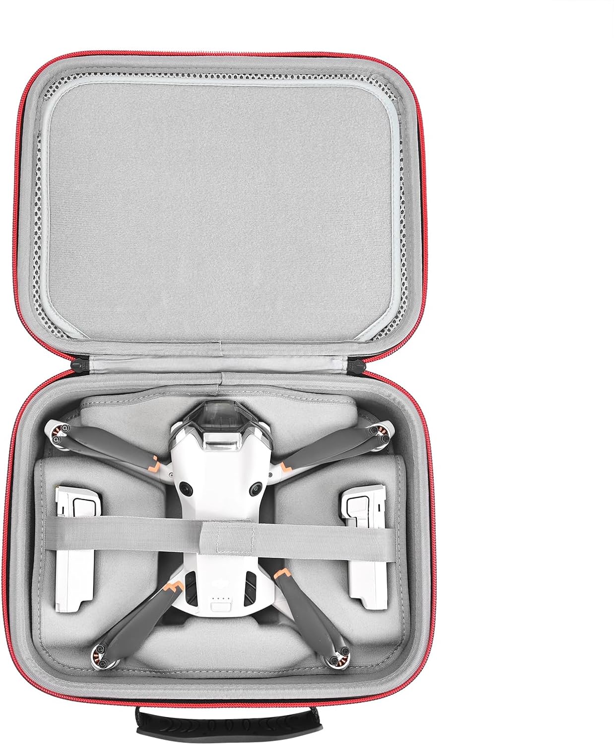 RLSOCO Carrying Case for DJI Mini 4 Pro - Fits Full Set of Accessoriesries: DJI RC 2 Controller or RC-N2 Controller,Charging Hub,Batteries  Propellers (Allows Arms Unfold and Fold)