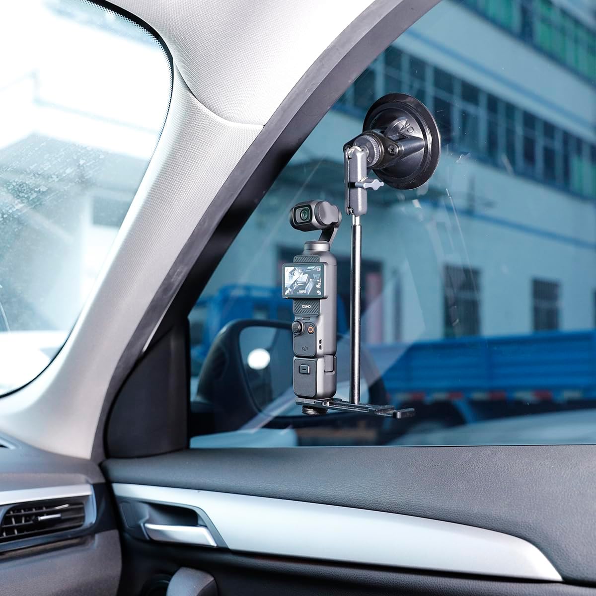 Suction Cup Mount for DJI Osmo Pocket 3, Car Windshield Window Vehicle Camera Holder Compatible with DJI Pocket 3 Accessories