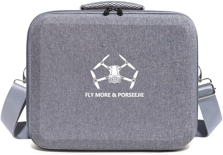 Carrying Case for DJI Air 3s/Air 3,Drone Hard Shell Storage Bag,Portable Travel Outdoor Dust-proof Anti-scratch Organizer Bag With Shoulder Strap for Air 3s/Air 3 Drone Accessories