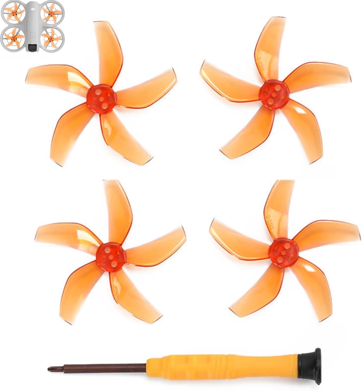 Drone Colorful Paddle Propeller for DJI NEO Silent Power Noise Reduction Replacement Traverser Wings Drone Accessories