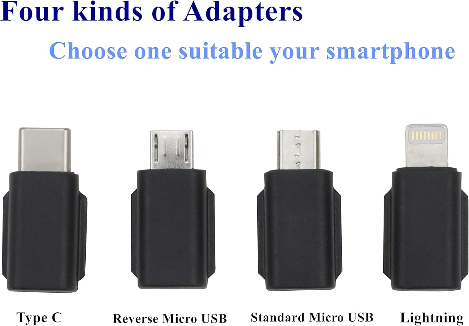 Hanatora USB-C Smartphone Adapter for DJI Pocket 2/Osmo Pocket Camera, Android Cellphone Connector Accessories(Type-c Adapter)