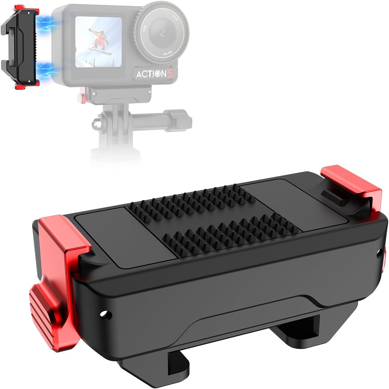 Osmo Action Cold Shoe Expansion Kit Compatibility for DJI Osmo Action 5 Pro, Osmo Action 4, Osmo Action 3