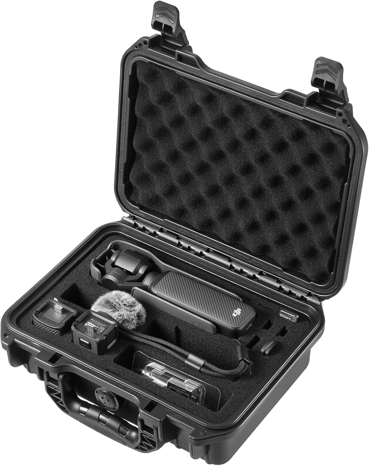 Waterproof Hard Carrying Case for DJI Osmo Pocket 3 Creator Combo/Power Expansion Combo, Portable Protective Travel case for Pocket 3 and Accessories