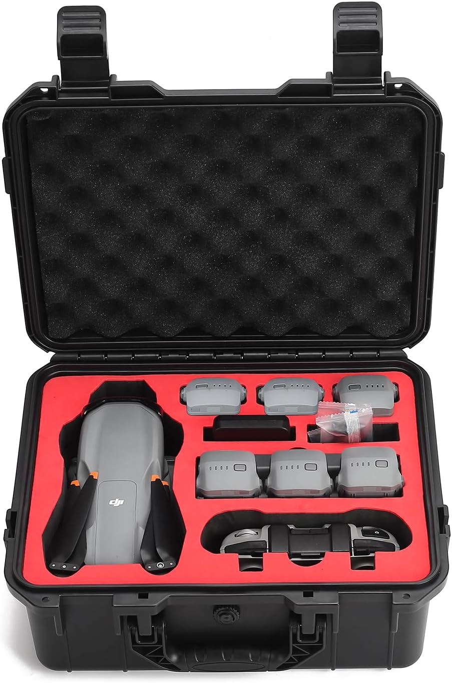 Air 3S Case,Waterproof Hard Travel Carrying Case for DJI Air 3S / Air 3 Fly More Combo,RC 2/ RC-N2 Remote Controller,Intelligent Flight Battery,Charging Hub and Other Accessories