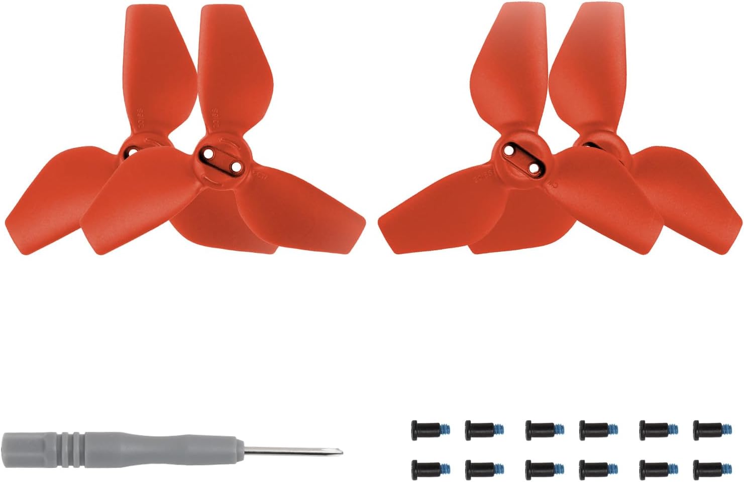 BTG 2016S Colored Propellers fro DJI NEO Accessories Props Blades Replacement Parts (Red)