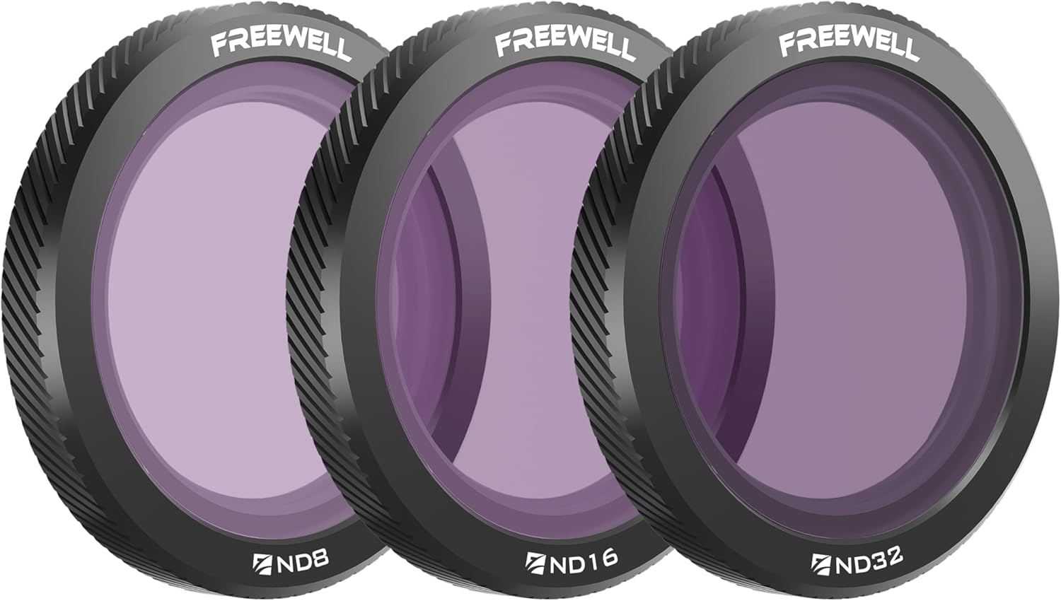 Freewell Magnetic Filters for DJI Neo 3-Pack ND8, ND16, ND32: Enhance Your Aerial Photography