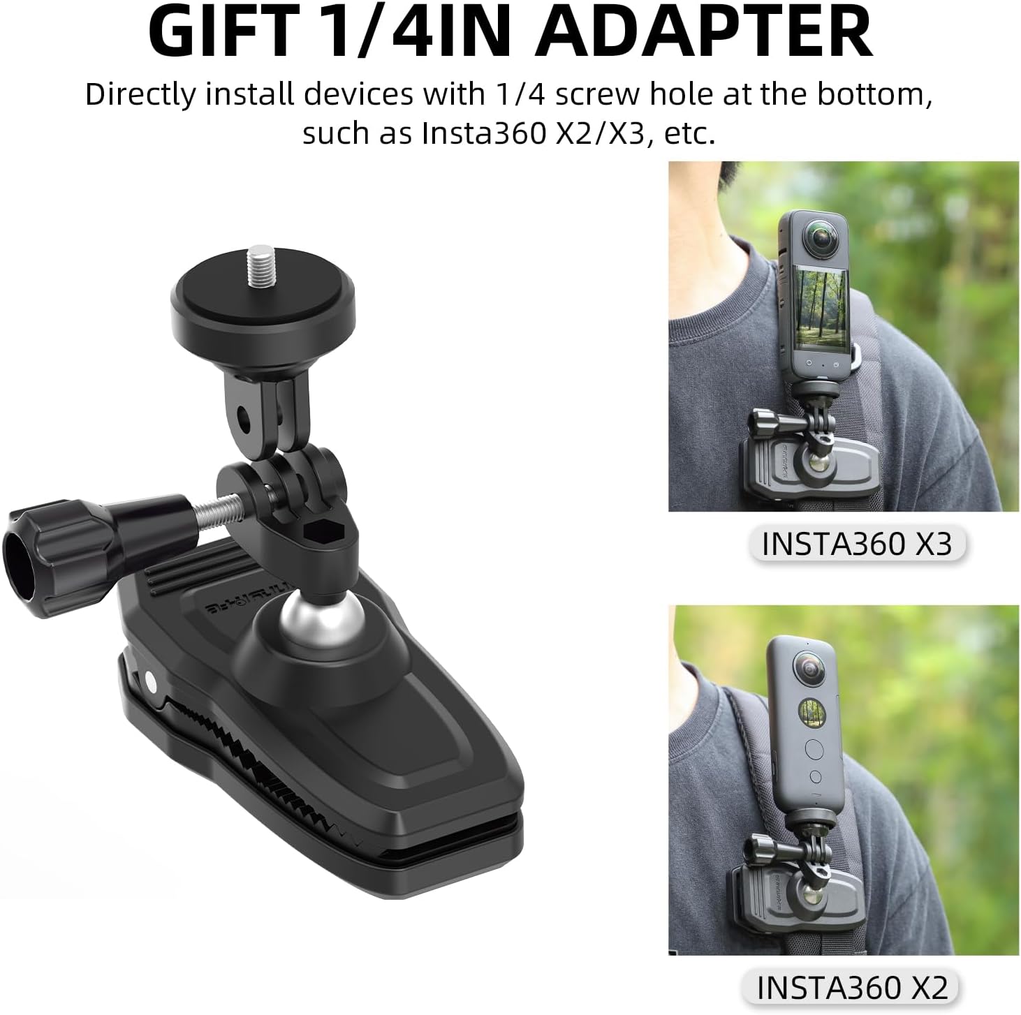 Magnetic POV Neck Mount Holder with Lanyard Strap for GoPro13 12 11 10 9 /for Insta360 X3 Go3 Ace Pro/for DJI Osmo Action 5 Pro/Action 4 Osmo Pocket 3 Cameras