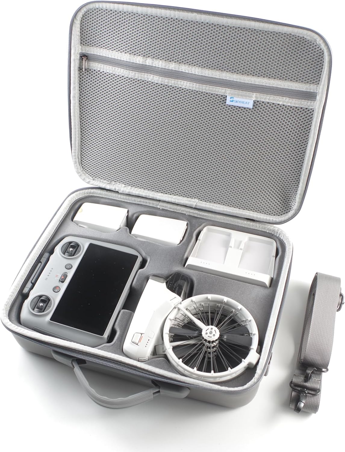 Skyreat Flip Case, Storage Travel Protective Bag for DJI Flip Fly More Combo Drone and RC 2 Remote Controller Accessories