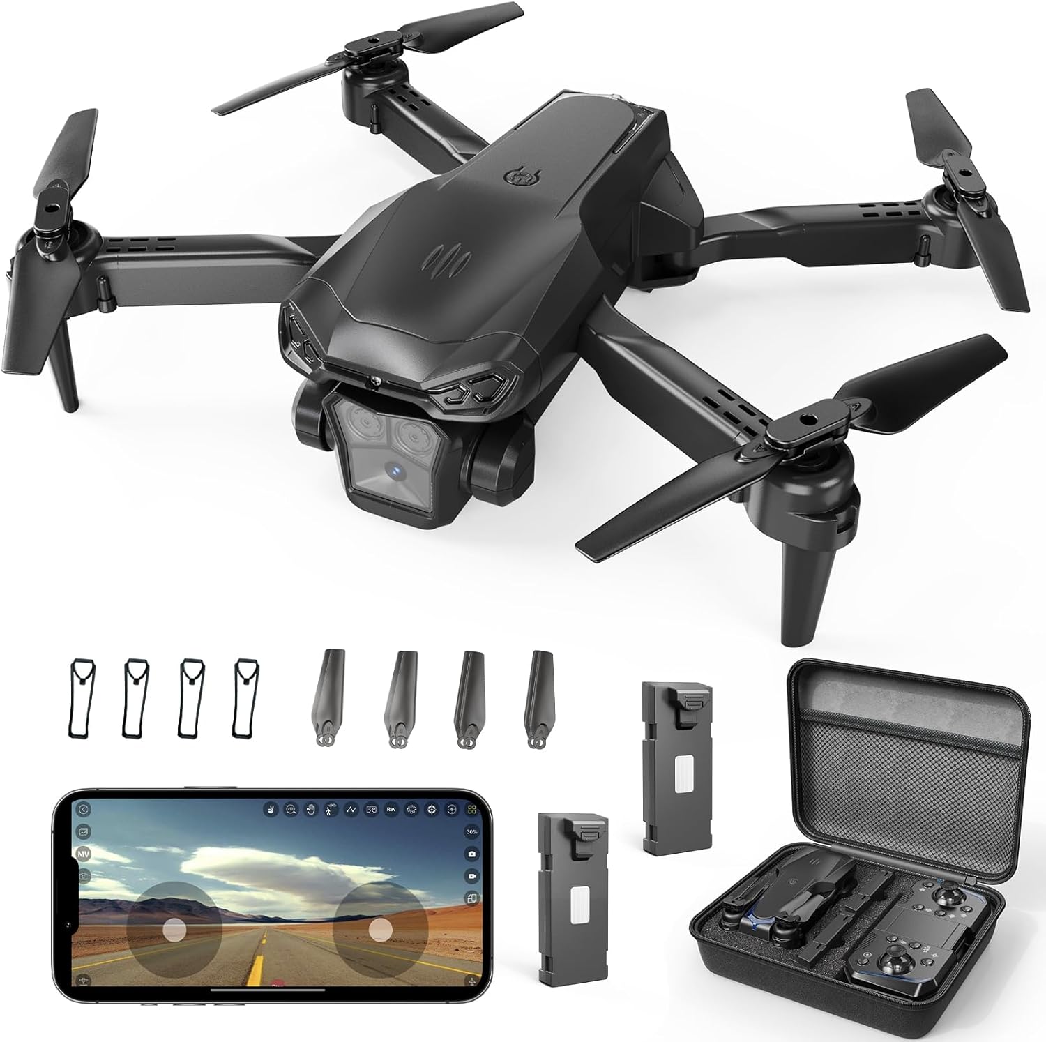 1080P Drone with Camera for Kids  Adults