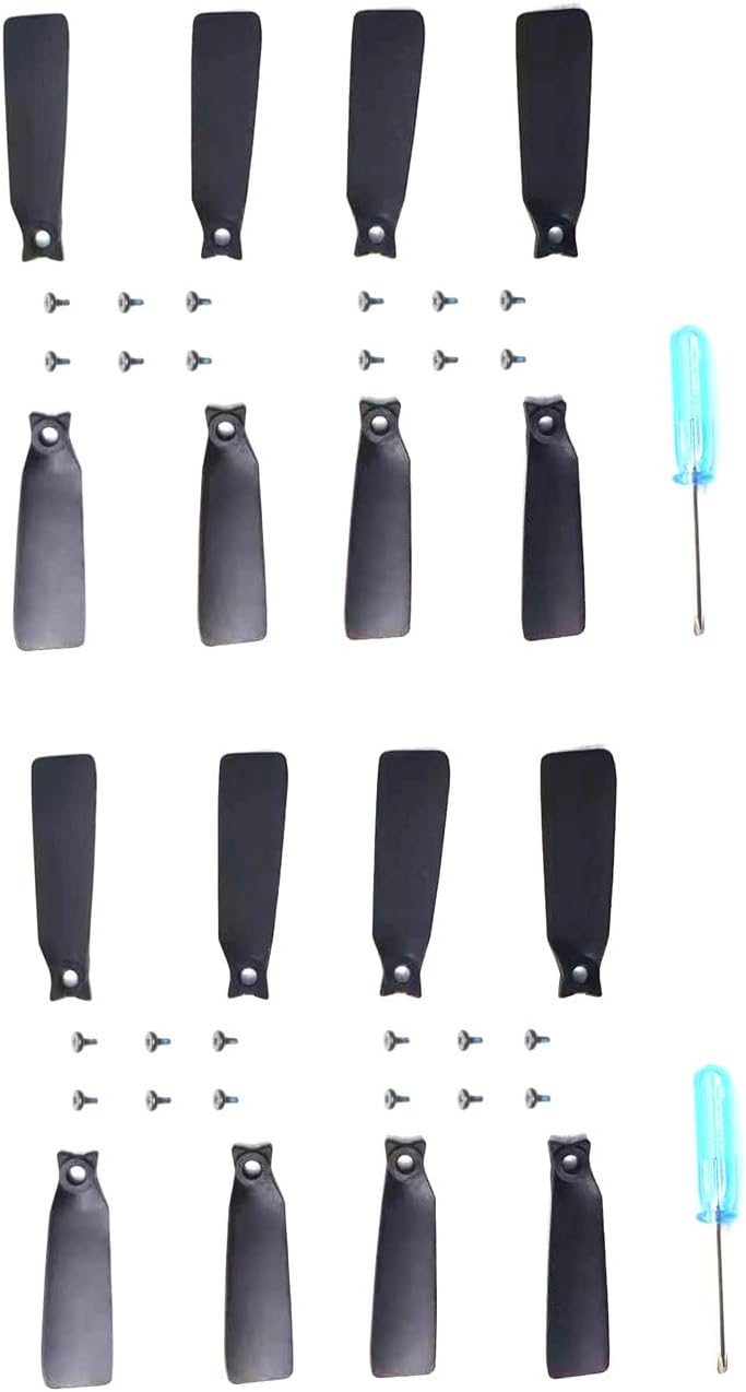 8pcs/16pcs Replacement Propellers for DJI Flip Drone Quick Release Wings Fans Props Blade Fans with Screwdrivers Spare Parts Quadcopters Aircraft Camera Drones Accessories (16 PCS)